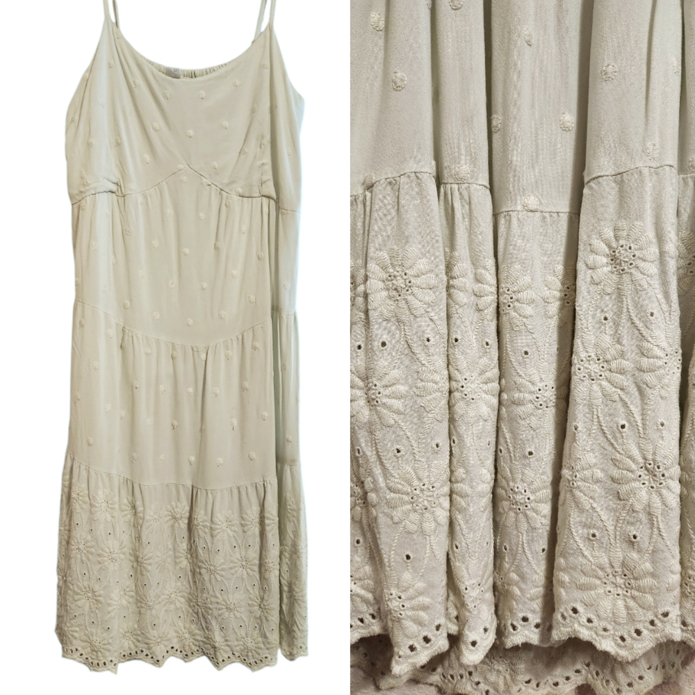 Jessica Simpson Embroidered Sun Dress